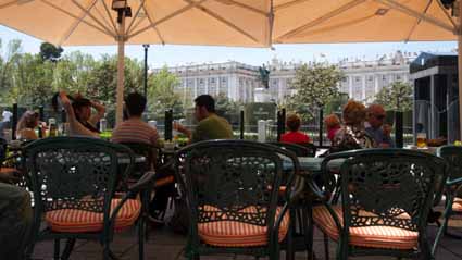 Terraza de La Mar del Alabardero